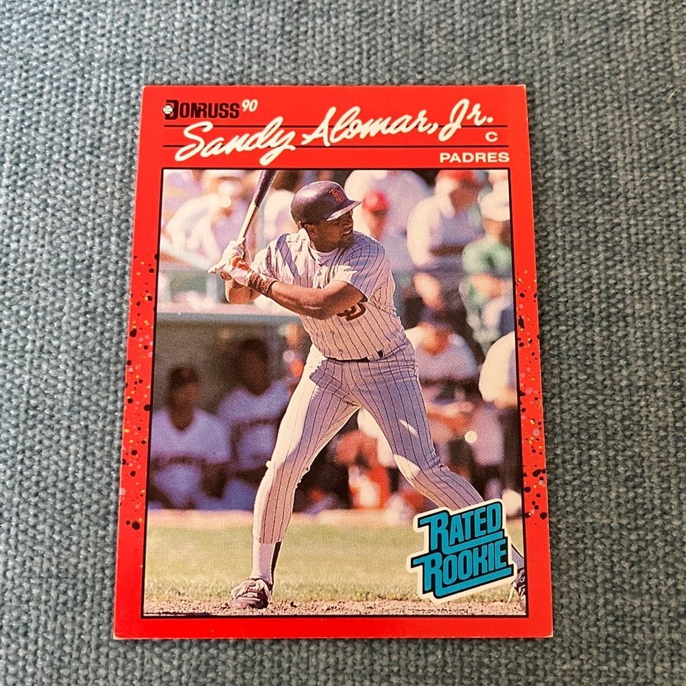 1990 Donruss San Diego Padres Baseball Card Trading Card